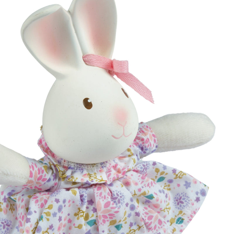 Havah the Bunny Mini Organic Rubber Head Plush Toy