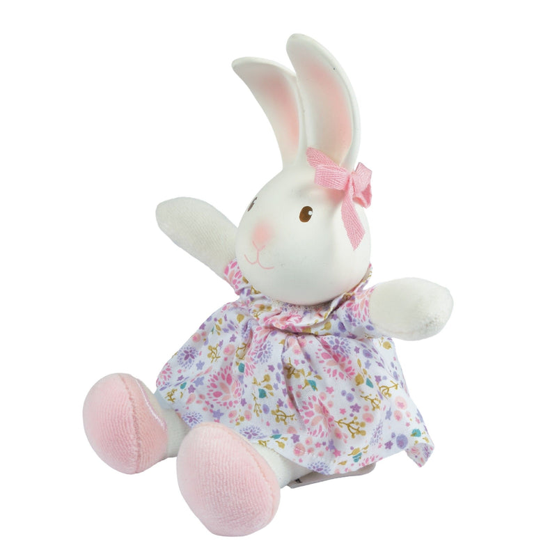 Havah the Bunny Mini Organic Rubber Head Plush Toy