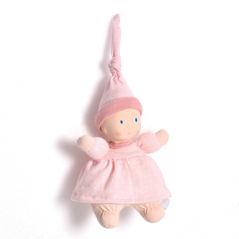 Precious Light Skin Baby Doll with Rubber Head