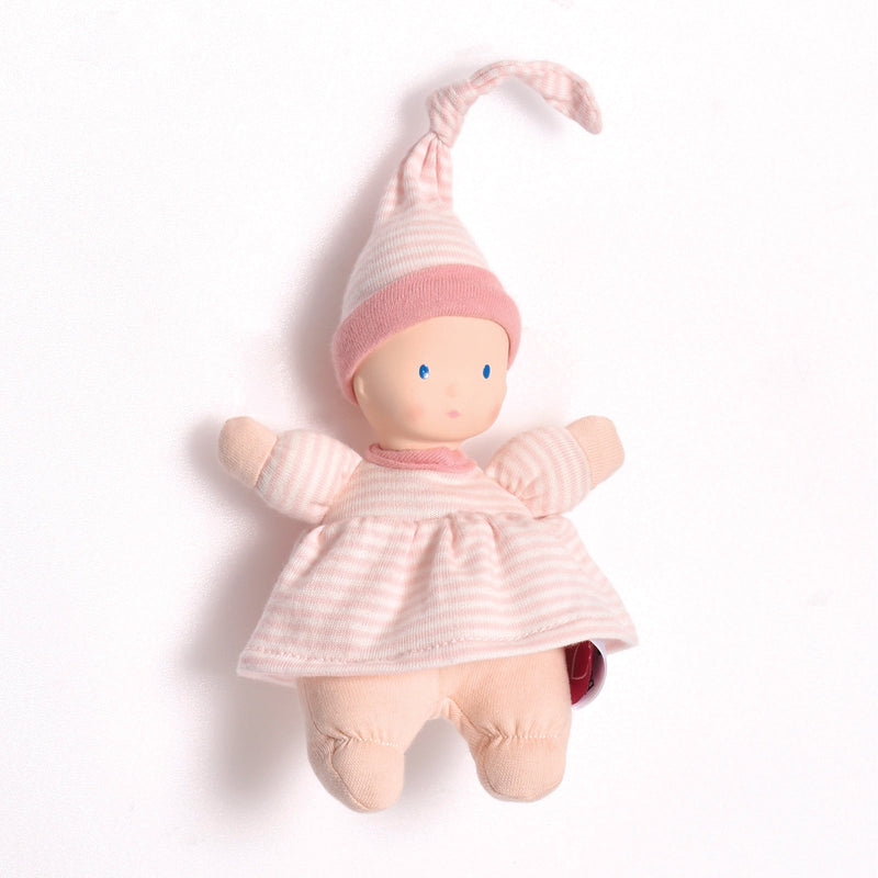 Precious Light Skin Baby Doll with Rubber Head