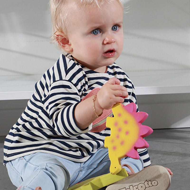 Baby Stegosaurus (Stego) Organic Natural Rubber Toy