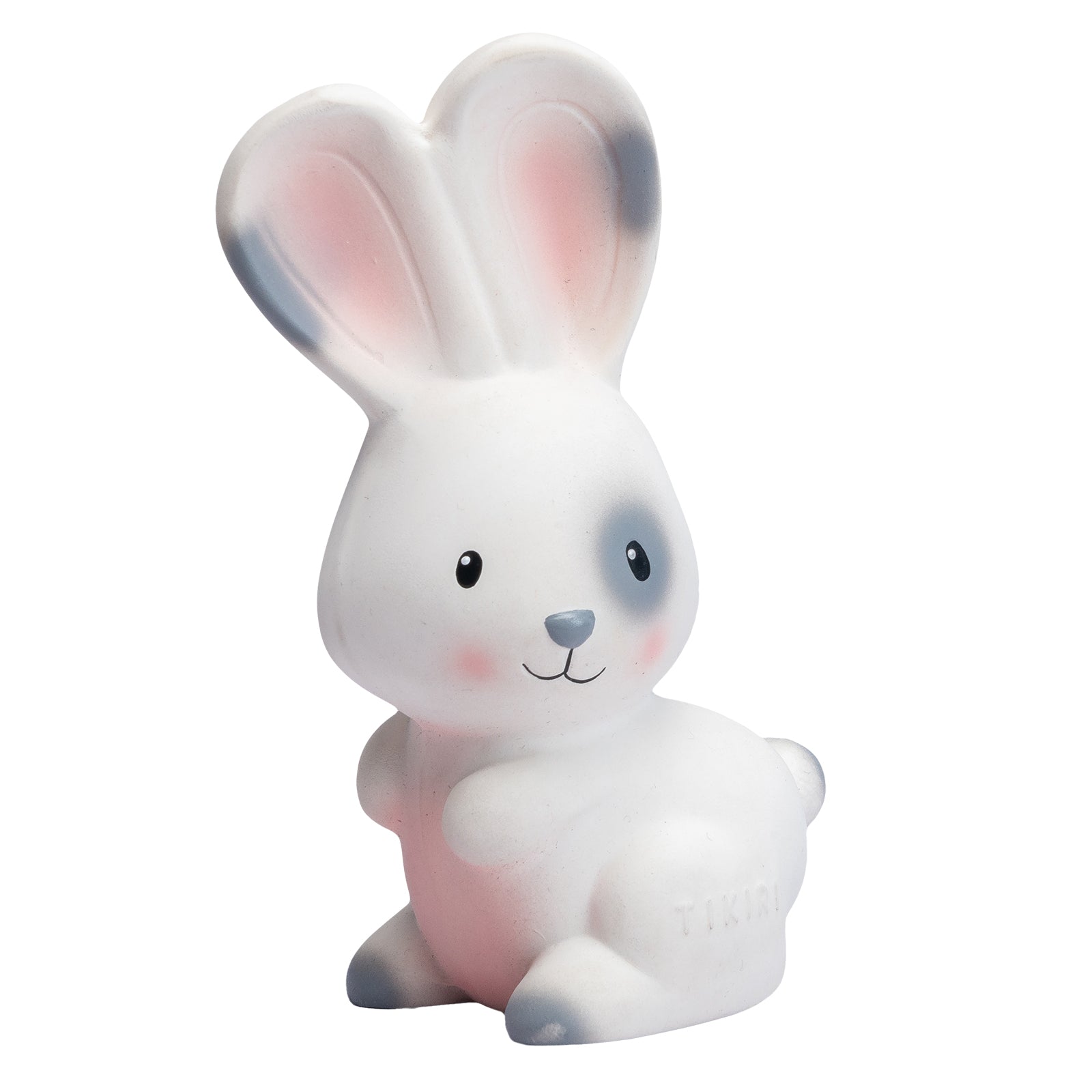 Bunny Natural Rubber Teether, Rattle & Bath Toy