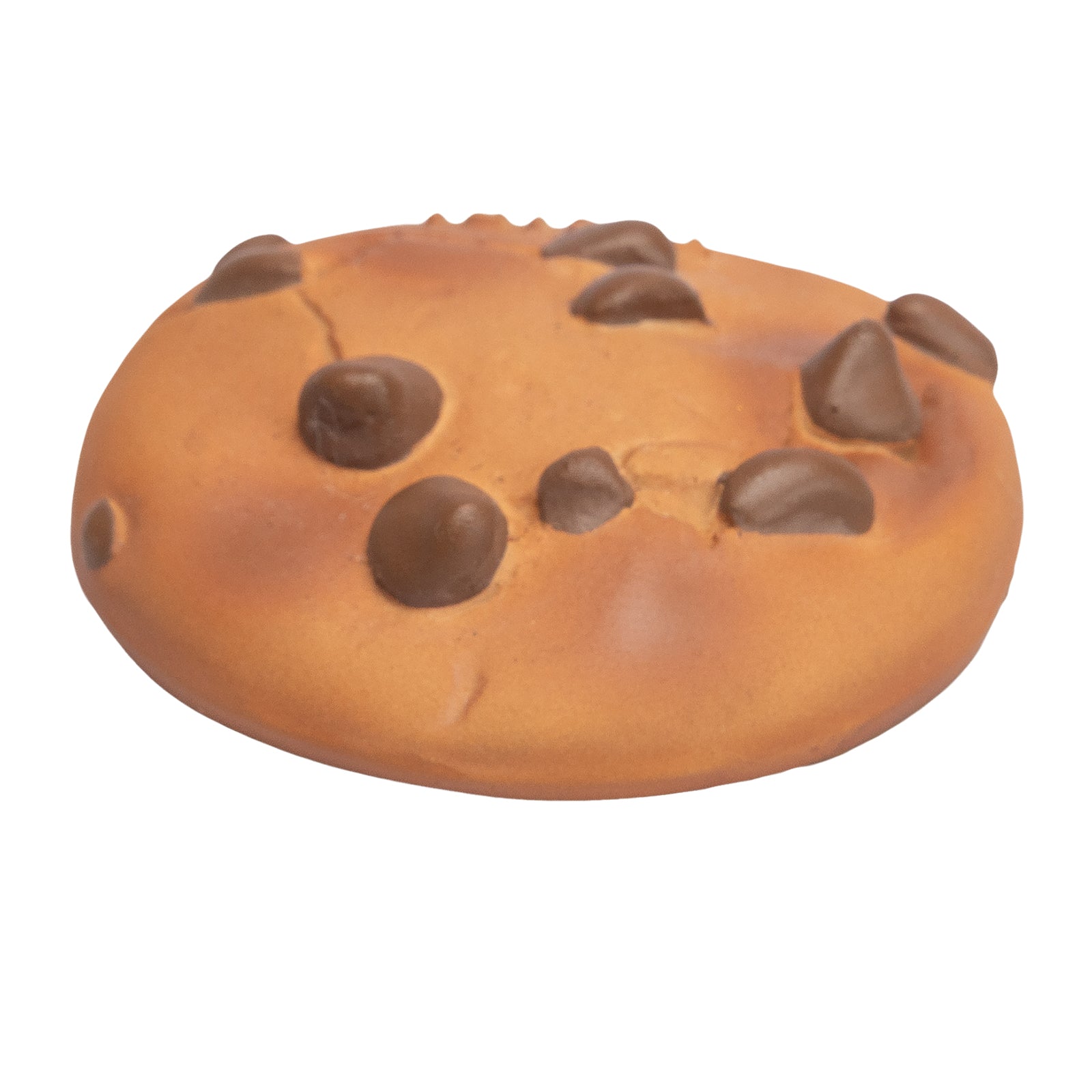 Cookie Natural Rubber Teether, Rattle & Pretend Play