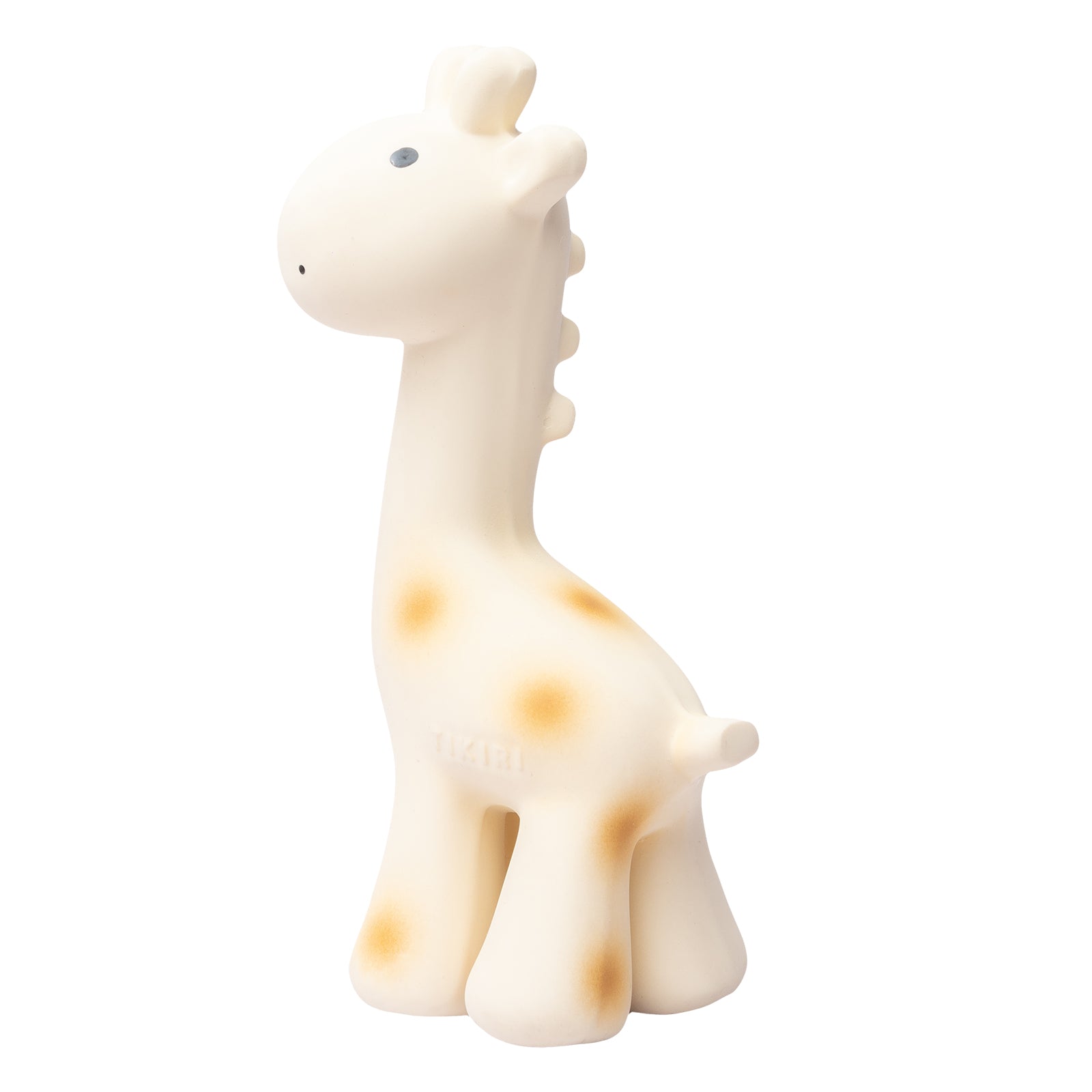 Giraffe Organic Natural Rubber Rattle, Teether & Bath Toy