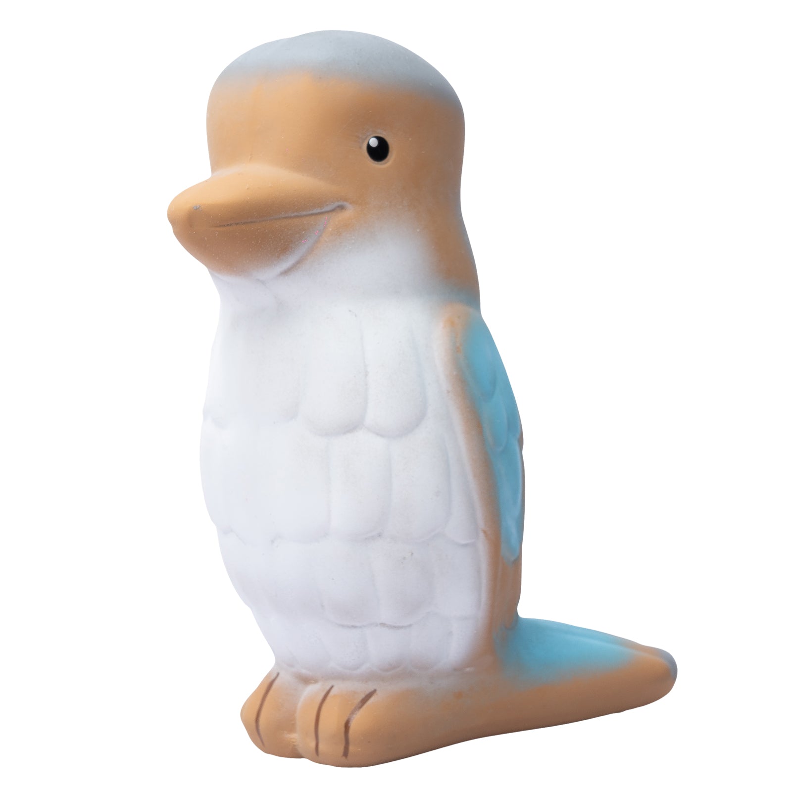 Kookaburra Natural Rubber Teether, Rattle & Bath Toy