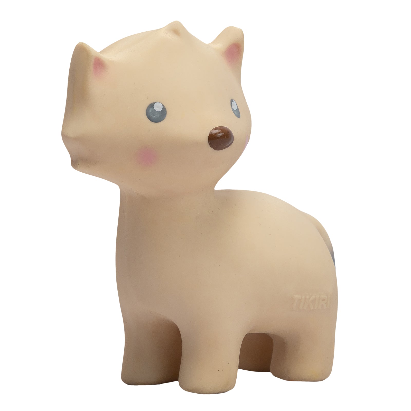 My First Arctic Fox Organic Natural Rubber Teether, Baby Rattle & Bath Toy