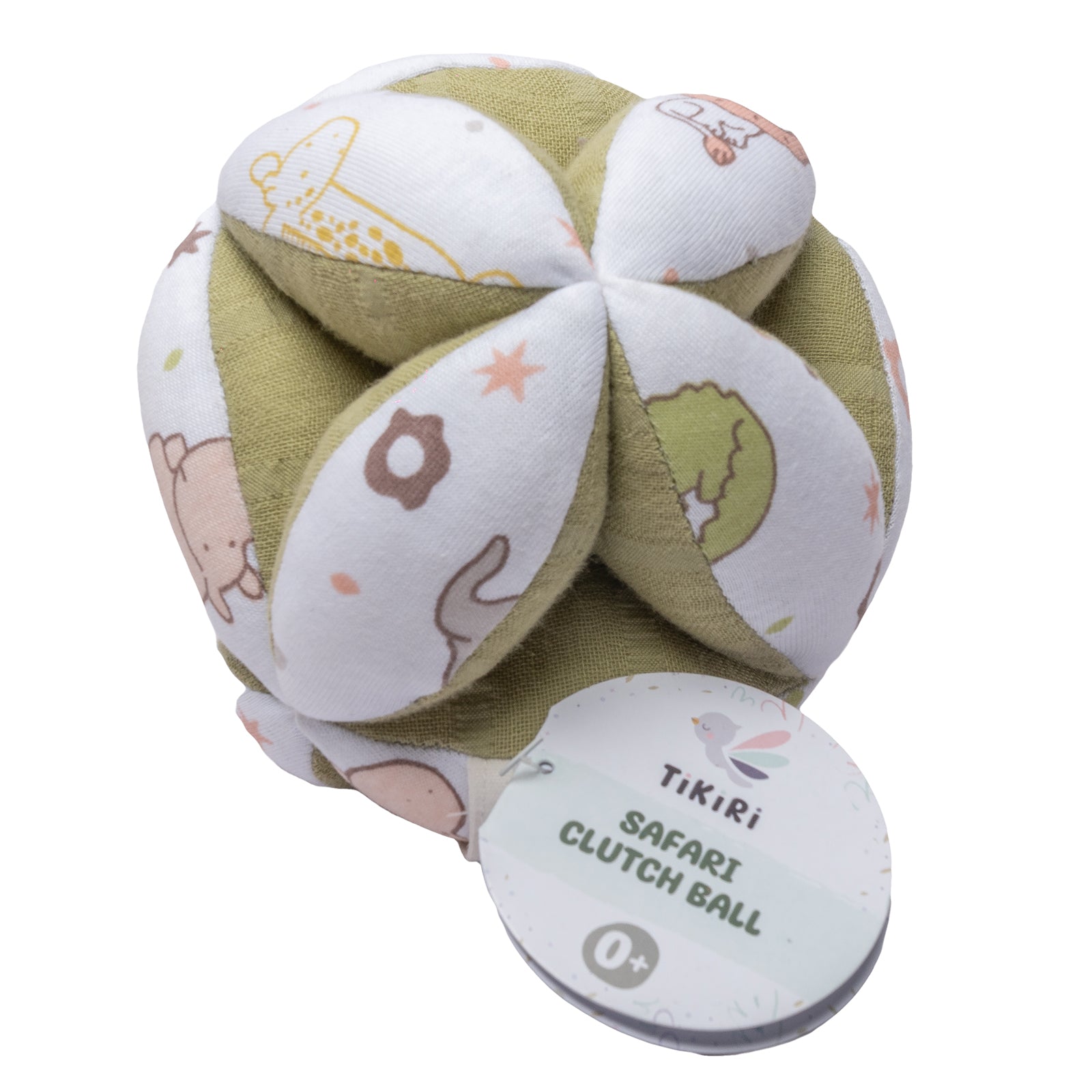 Safari Organic Clutch Ball with Rattle