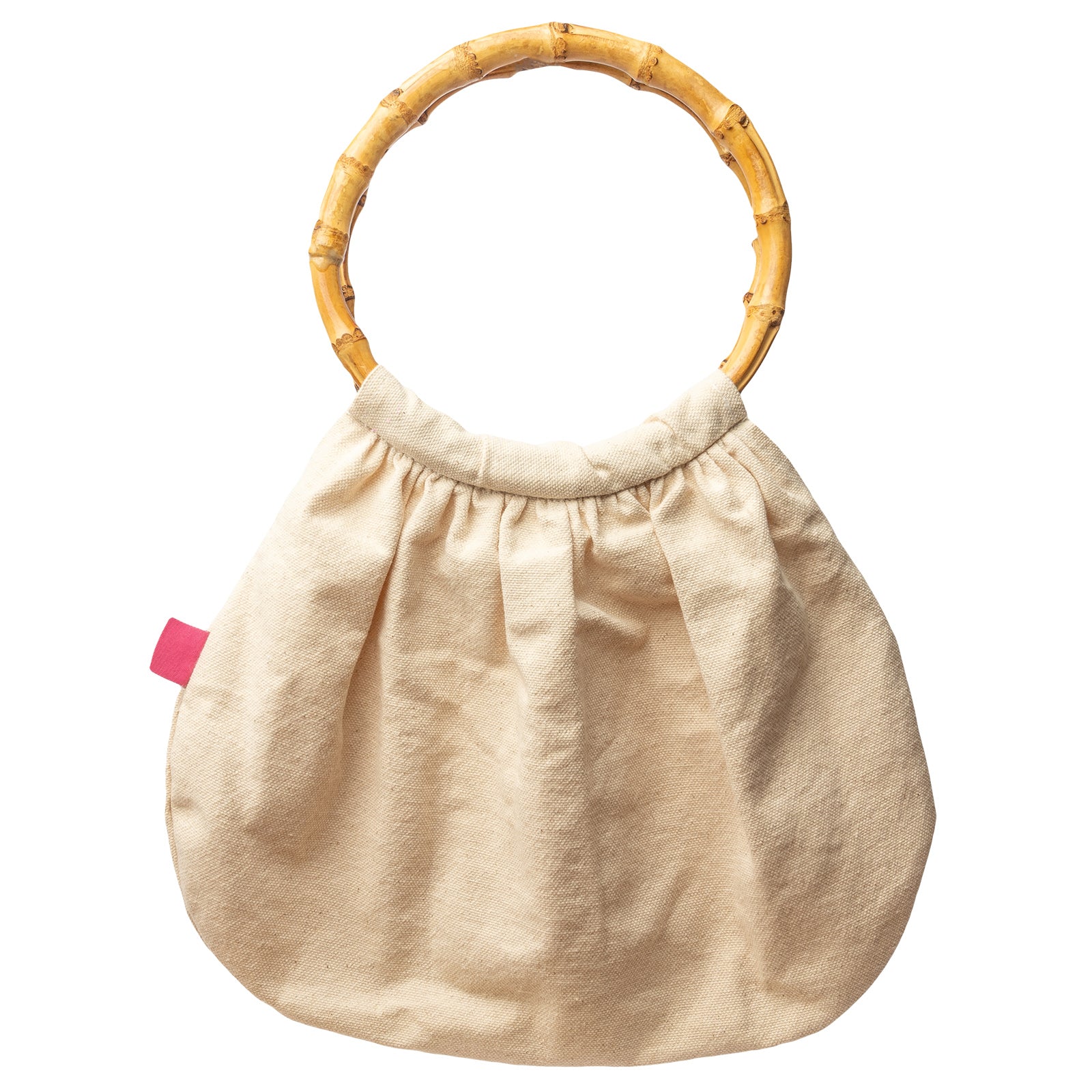 Way Back When Carry-Bag with Bamboo Handle