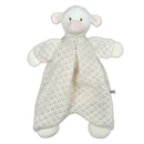 Bahbah the Lamb Baby Lovey with Organic Natural Rubber Teether Head