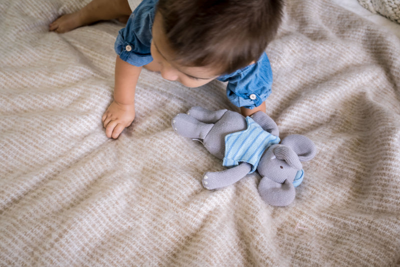 Alvin The Elephant - Knitted Fabric Plush
