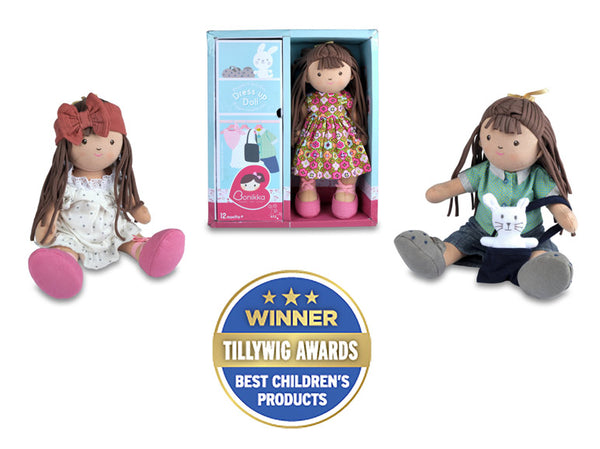 Sofia Dressable Doll 2021 Tillywig Toy and Media Best Children's Product Award