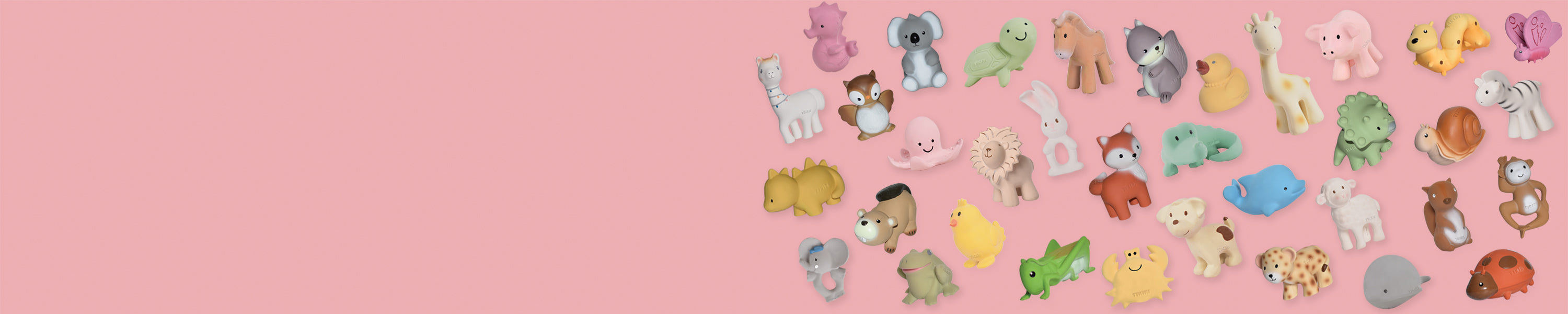 Organic Rubber Teether Toys