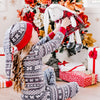 Havah the Bunny in Holiday Plaid Outfit