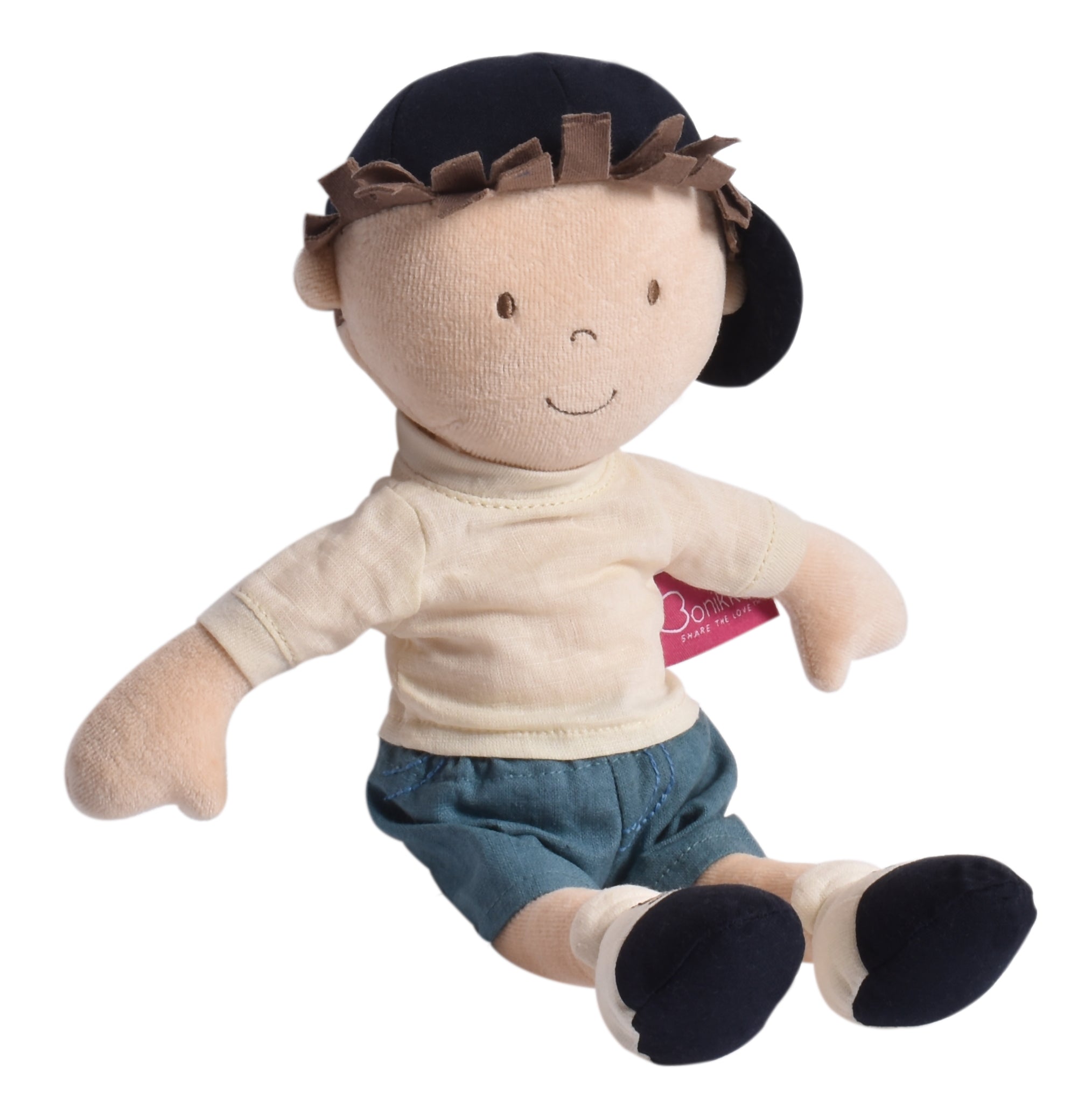 Jasper Boy Doll in Blue Short
