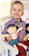 Jasper Boy Doll in Blue Short