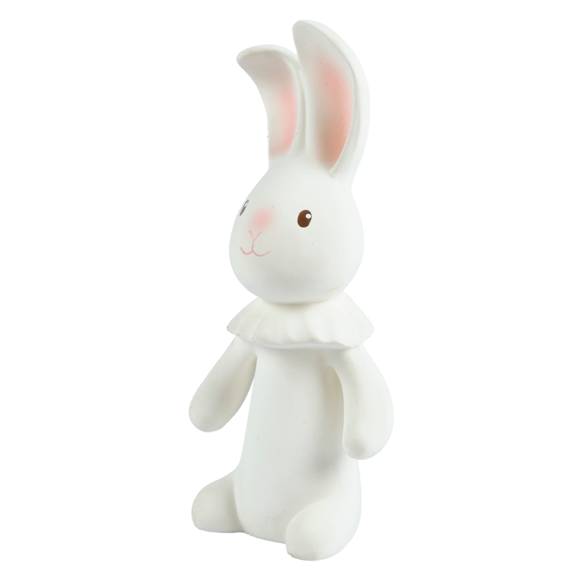 Havah the Bunny Organic Natural Rubber Squeaker Toy