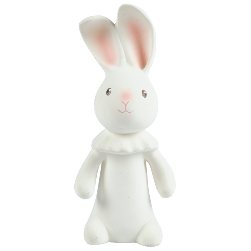 Havah the Bunny Organic Natural Rubber Squeaker Toy