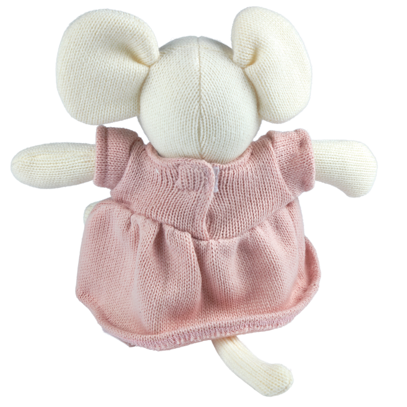 Meiya the Mouse Knitted Plush