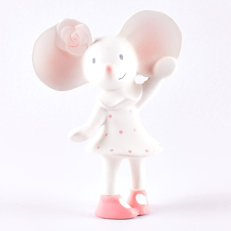 Meiya the Mouse Organic Natural Rubber Squeaker Toy