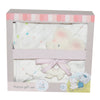 Meiya the Mouse Hooded Towel Gift Set with Rubber Teether