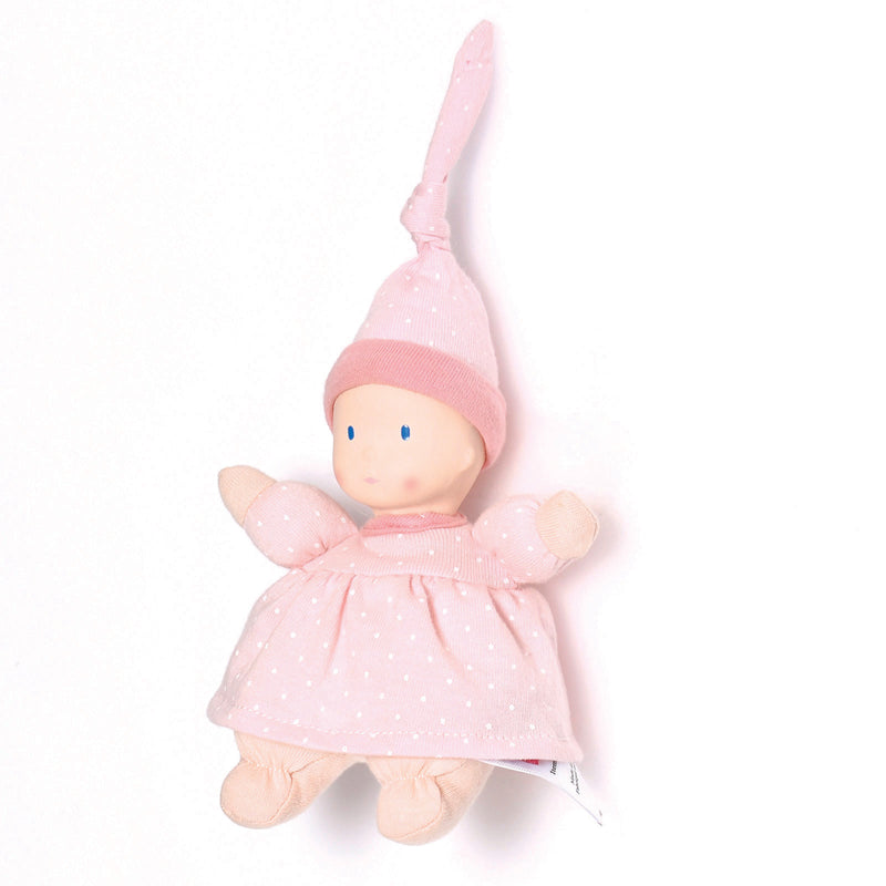 Precious Light Skin Baby Doll with Rubber Head