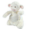 Bahbah the Lamb Baby Soft Toy with Organic Natural Rubber Teether Head