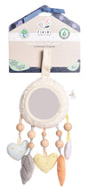 Bahbah the Lamb Mobile with Fabric Hearts