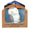 My First Arctic Snow Owl Organic Teether, Rattle & Bath Toy