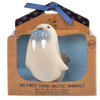 My First Arctic Sea Lion Organic Natural Rubber Teether, Rattle & Bath Toy