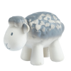 Sheep Organic Natural Rubber Rattle, Teether & Bath Toy