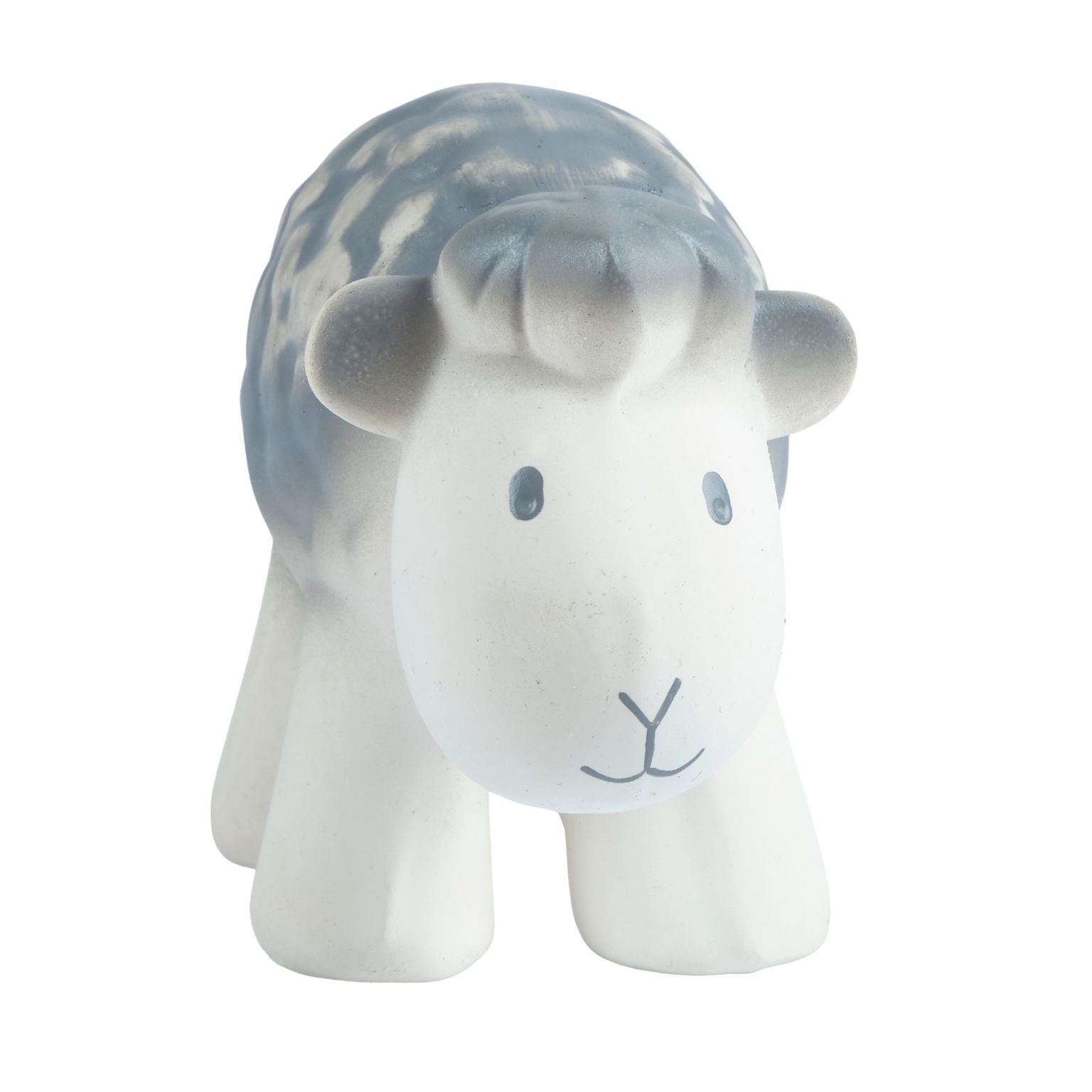 Sheep Organic Natural Rubber Rattle, Teether & Bath Toy
