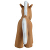 Horse Organic Natural Rubber Rattle, Teether & Bath Toy
