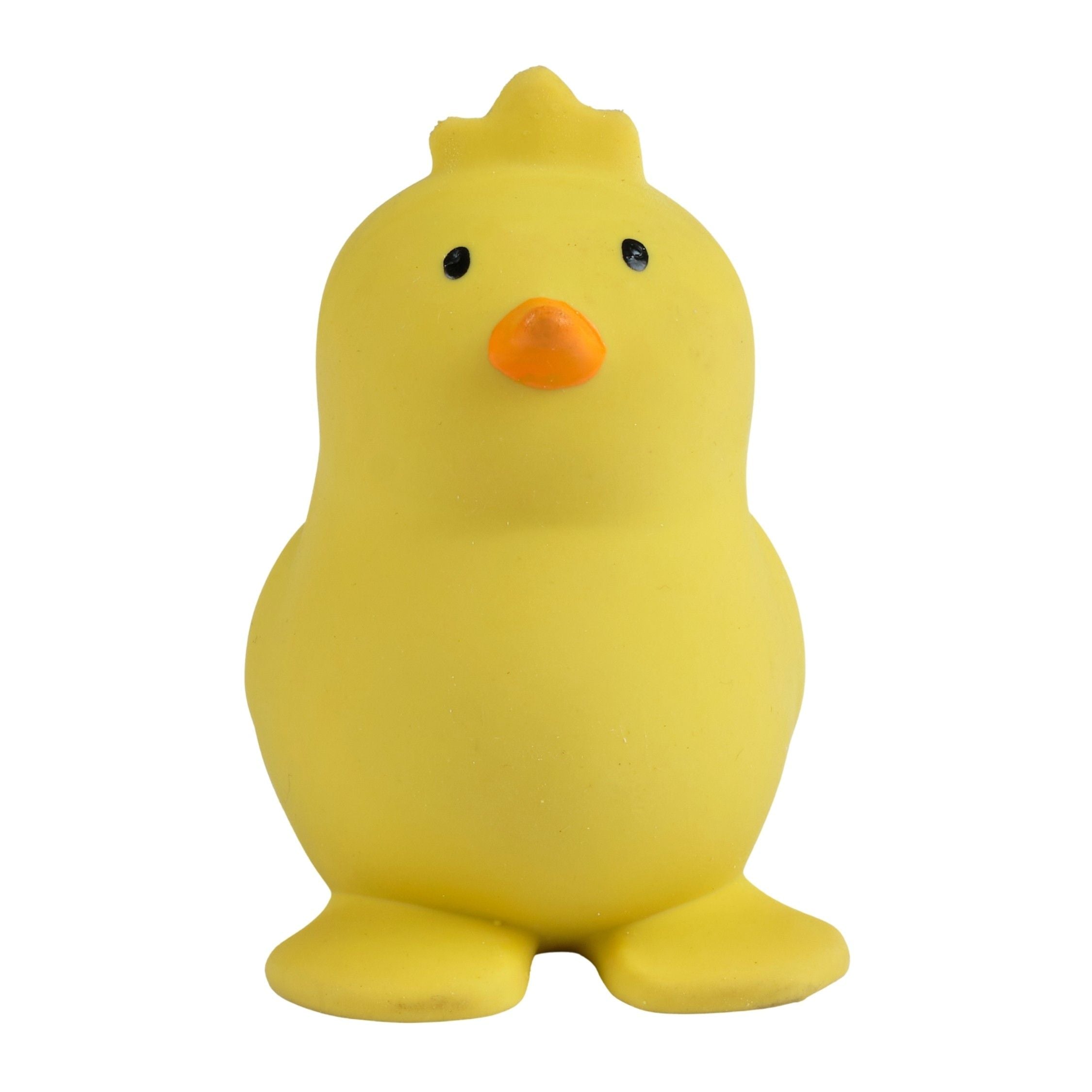 Chick Organic Natural Rubber Rattle, Teether & Bath Toy