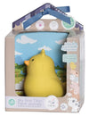 Chick Organic Natural Rubber Rattle, Teether & Bath Toy