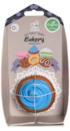 Cupcake Natural Rubber Teether, Rattle & Pretend Play