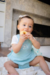 Donut Natural Rubber Teether, Rattle & Pretend Play
