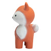 Fox Natural Rubber Teether, Rattle & Bath Toy