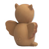 Owl Natural Rubber Teether, Rattle & Bath Toy