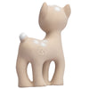 Deer Natural Rubber Teether, Rattle & Bath Toy