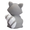 Racoon Natural Rubber Teether, Rattle & Bath Toy
