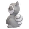 Racoon Natural Rubber Teether, Rattle & Bath Toy
