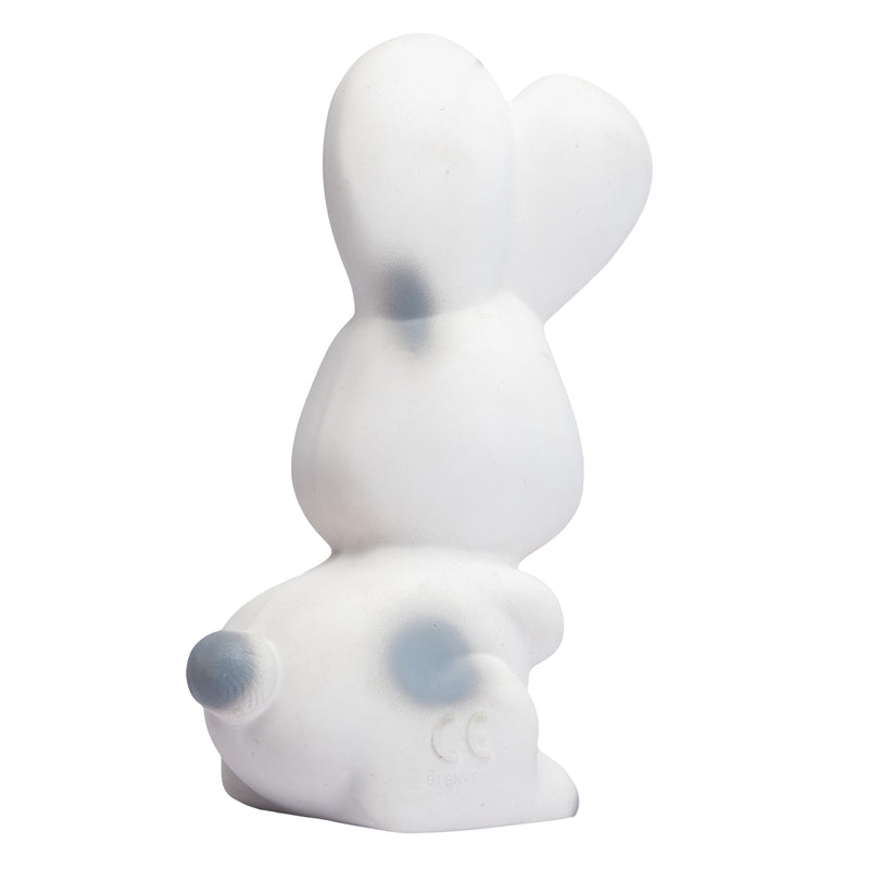 Bunny Natural Rubber Teether, Rattle & Bath Toy