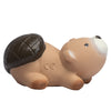 Beever Natural Rubber Teether, Rattle & Bath Toy
