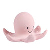Octopus Organic Natural Rubber Rattle, Teether & Bath Toy