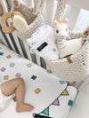 Lilith the Llama Organic Natural Rubber Rattle, Teether & Bath Toy