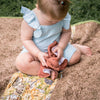 Lion Comforter with Rubber  Teether