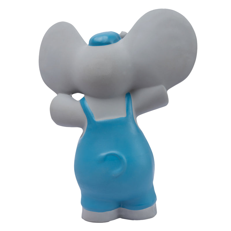 Alvin the Elephant All Organic Natural Rubber Squeaker Toy