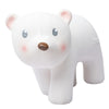 Arctic Polar Bear Organic Natural Rubber Teether, Rattle & Bath Toy