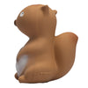 Arctic Squirrel Organic Natural  Rubber Teether, Rattle & Bath Toy