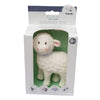 Bahbah the Lamb Organic Natural Rubber Teether, Rattle & Bath Toy
